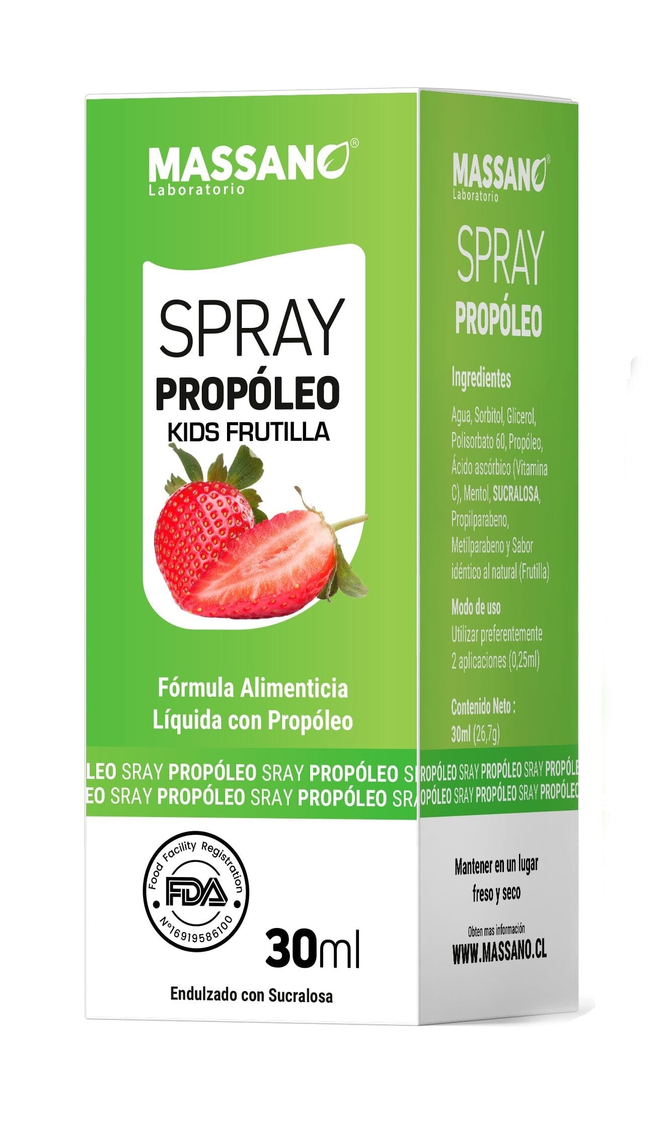 Propoleo Kids Spray "Frutilla" x 30 ml Farmex-Pluxee-Persistente